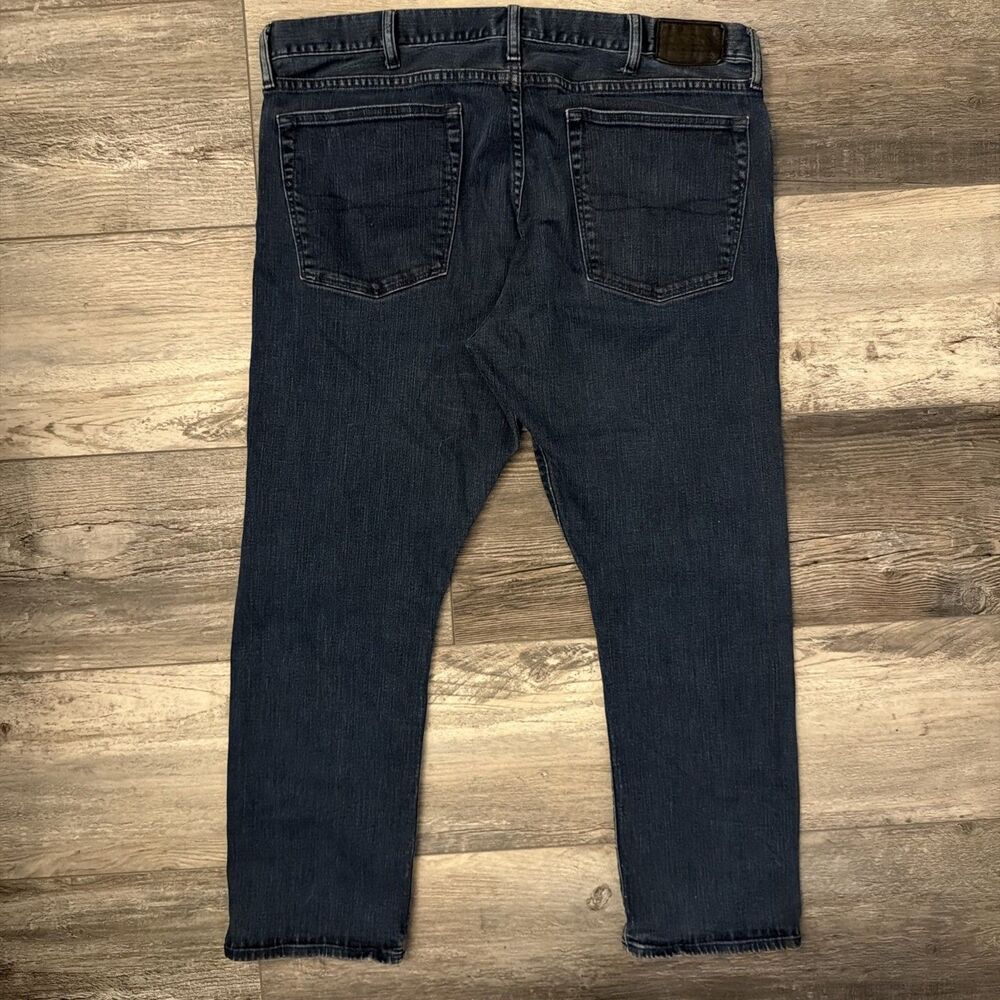 ~EUC~Polo Ralph Lauren Jeans Mens 40x30 Blue Hampton Relaxed Straight Denim - Picture 9 of 10